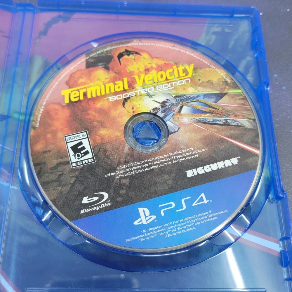 Terminal Velocity Boosted Edition PS4 Limited Run Games #581 Ziggurat LR-P441